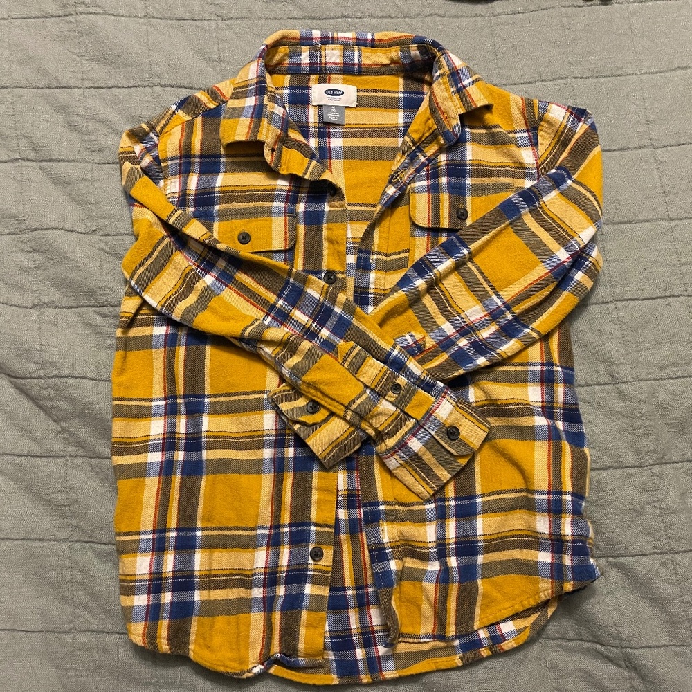 Old Navy boys flannel size 8